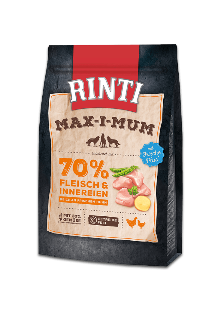 Rinti AX-I-u Huhn Geüse 1 x 4 kg getreidefrei für ausgewachsene