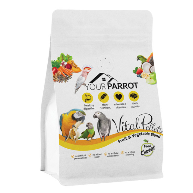 YOUR PARROT | Vital Pellets | Fruit & Vegetable Blend | 3kg